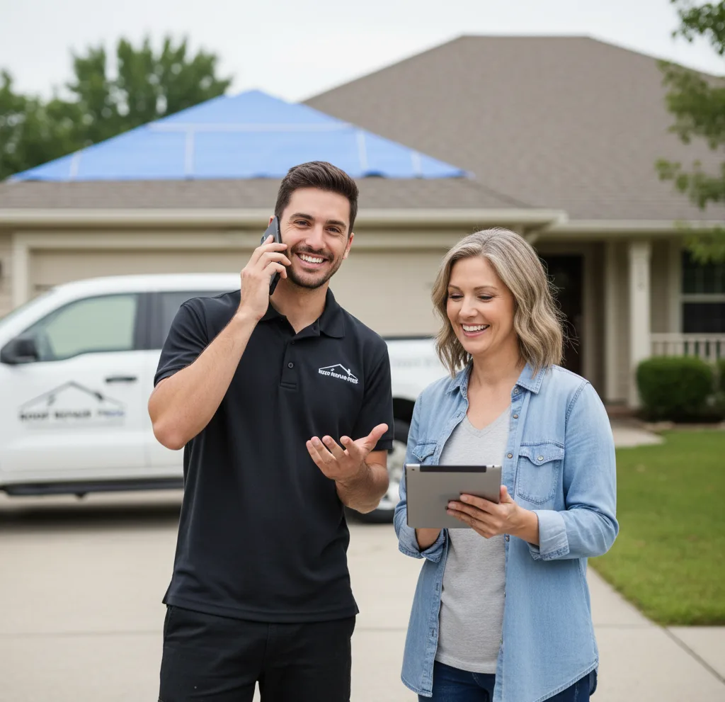 Modern Solutions Roof Repair customer support in Sandoval